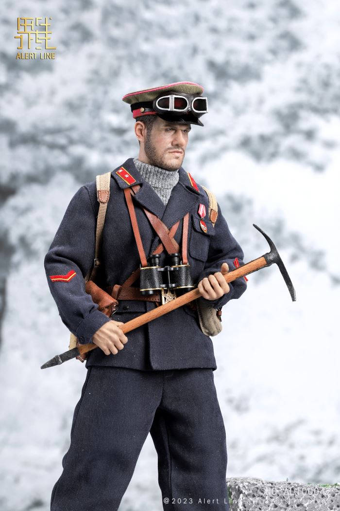 World War II Soviet Mountain Army Officer 1/6