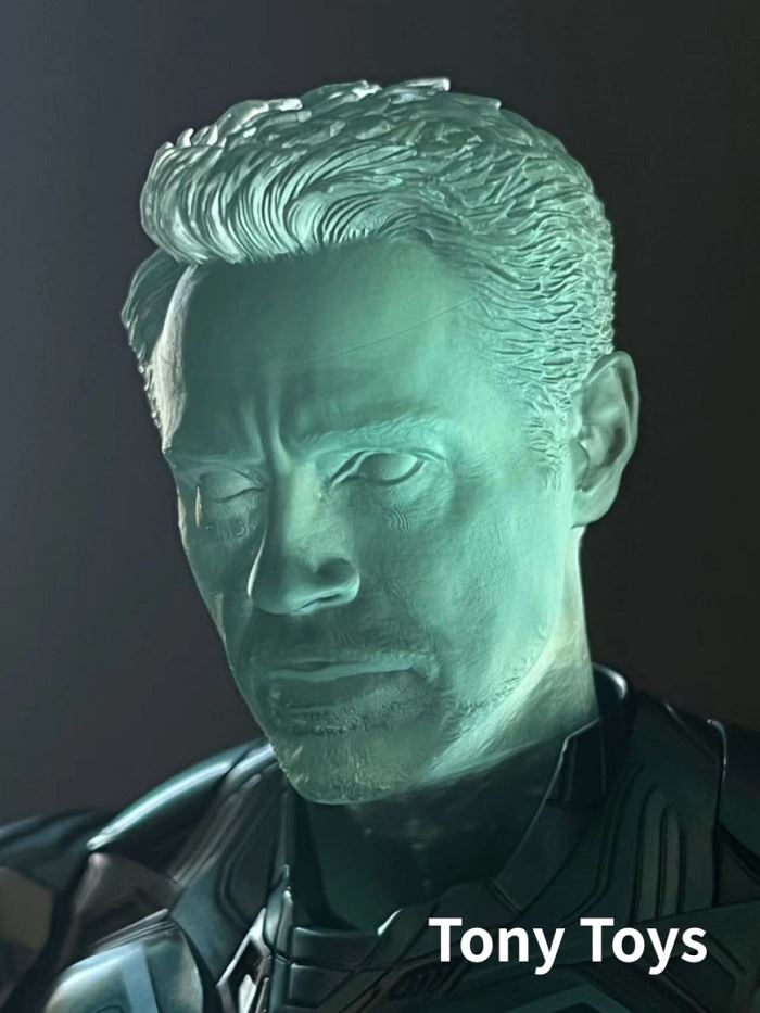 Holographic MK85 Chrysanthemum Cannon Primary Color MK85 Back Cannon and Holographic Head Sculpture