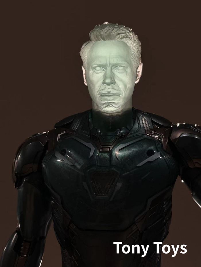 Holographic MK85 Chrysanthemum Cannon Primary Color MK85 Back Cannon and Holographic Head Sculpture