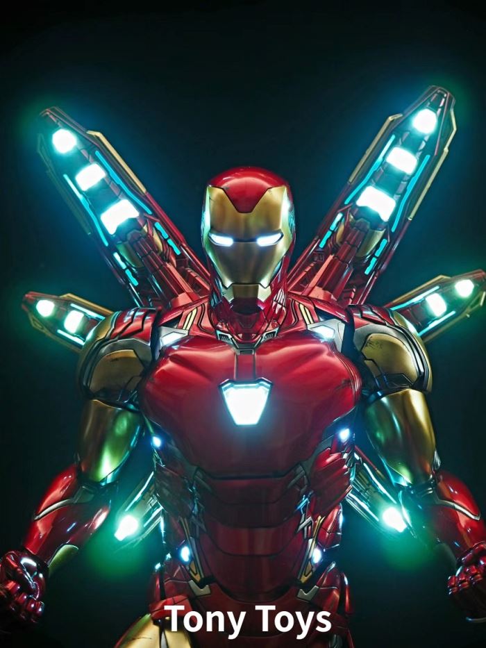 Holographic MK85 Chrysanthemum Cannon Primary Color MK85 Back Cannon and Holographic Head Sculpture