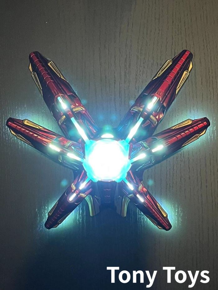 Holographic MK85 Chrysanthemum Cannon Primary Color MK85 Back Cannon and Holographic Head Sculpture