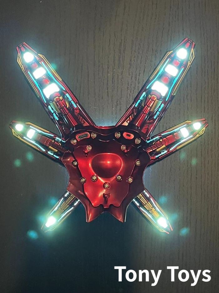 Holographic MK85 Chrysanthemum Cannon Primary Color MK85 Back Cannon and Holographic Head Sculpture