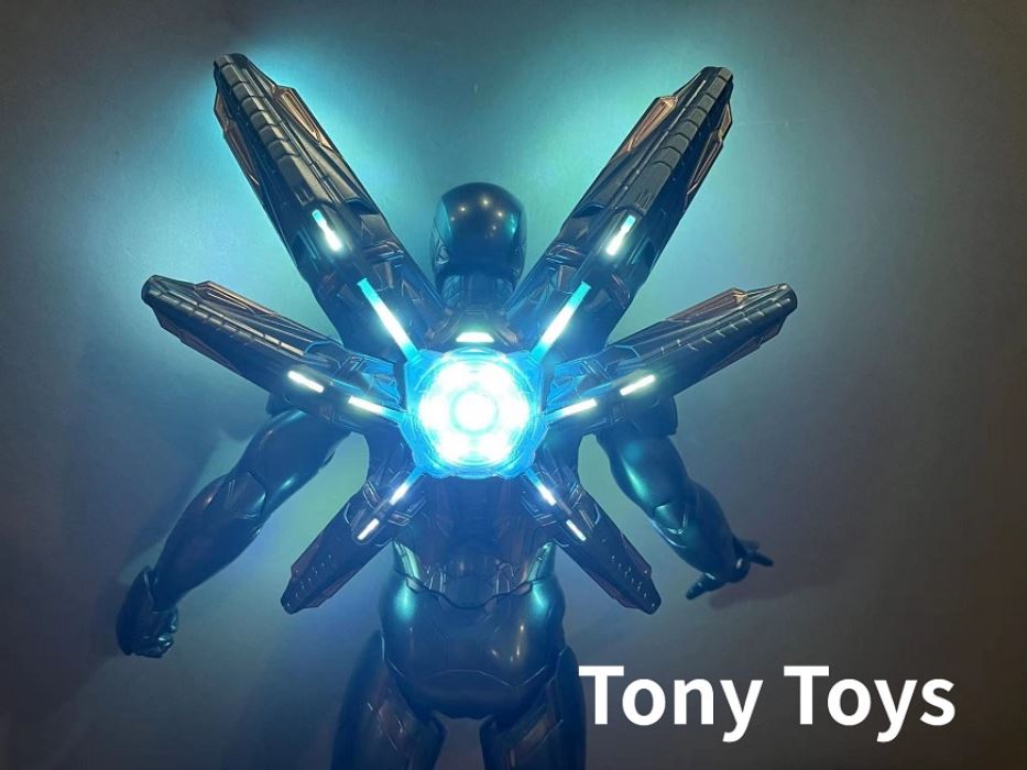 Holographic MK85 Chrysanthemum Cannon Primary Color MK85 Back Cannon and Holographic Head Sculpture