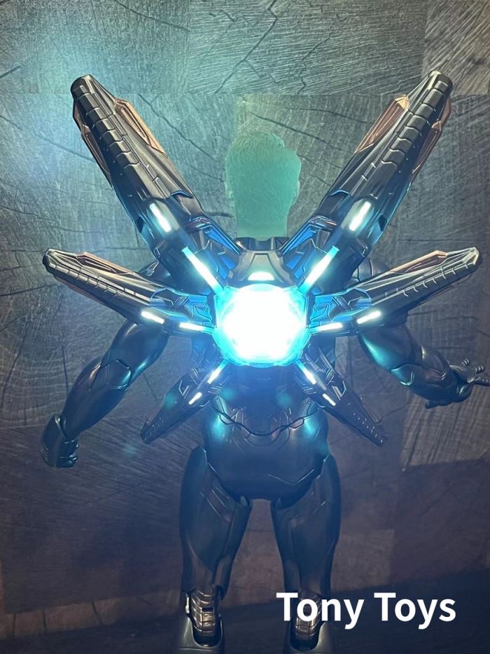 Holographic MK85 Chrysanthemum Cannon Primary Color MK85 Back Cannon and Holographic Head Sculpture