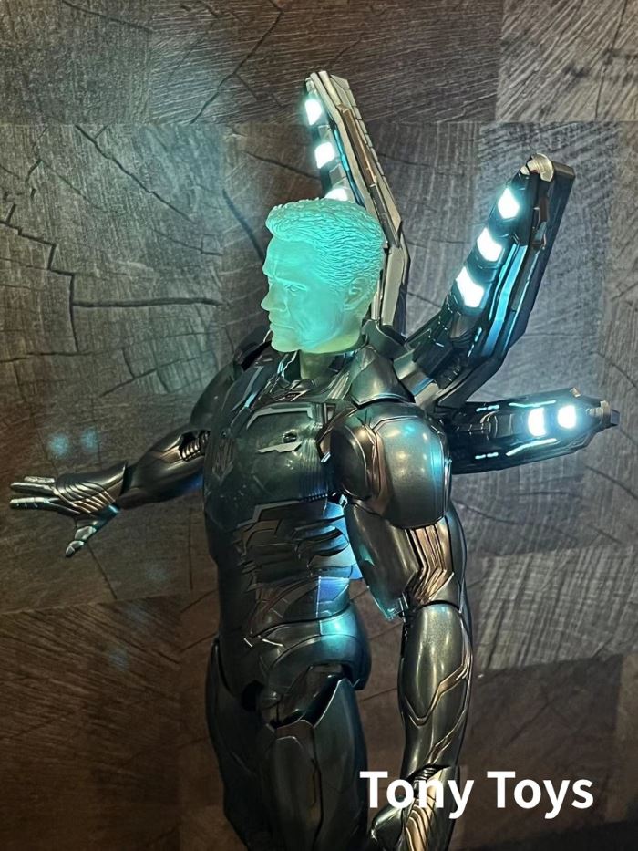 Holographic MK85 Chrysanthemum Cannon Primary Color MK85 Back Cannon and Holographic Head Sculpture