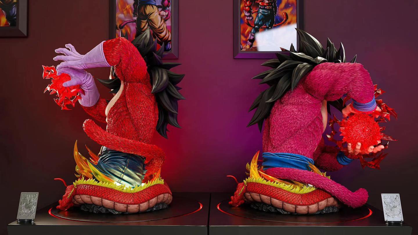 Goku & Vegeta SS4 Bust - Dragonball