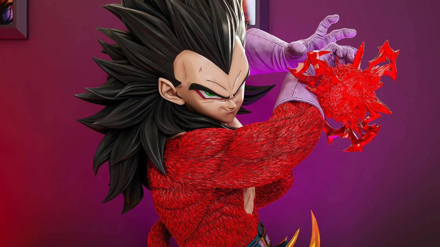 Goku & Vegeta SS4 Bust - Dragonball