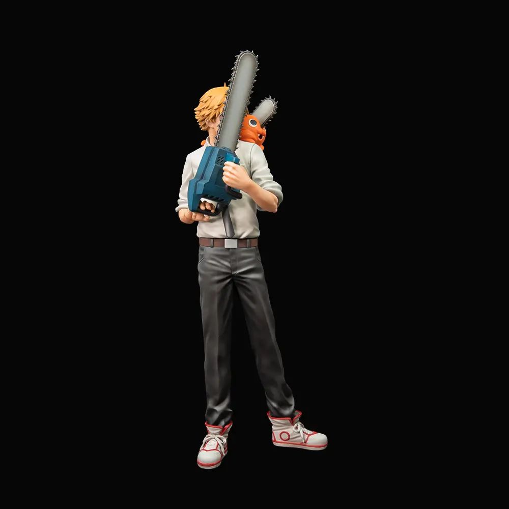 Chainsaw Man Figure Denji & Pochita