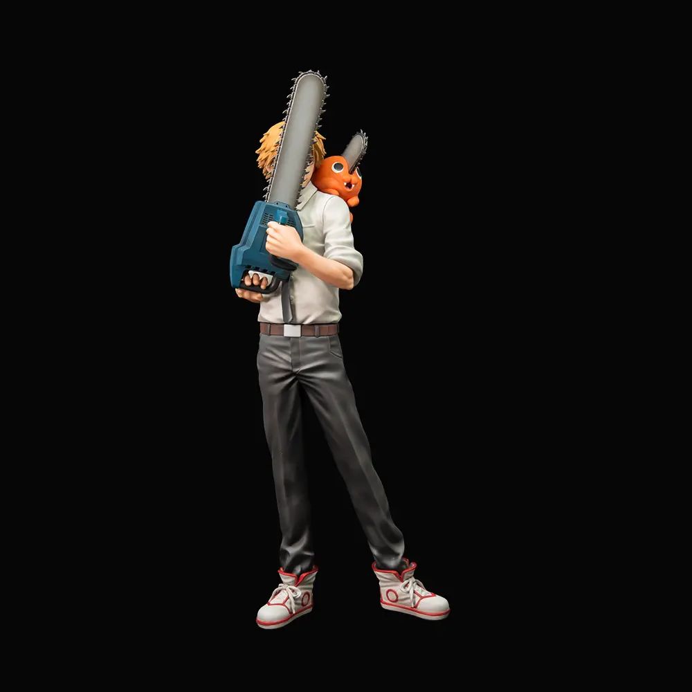 Chainsaw Man Figure Denji & Pochita