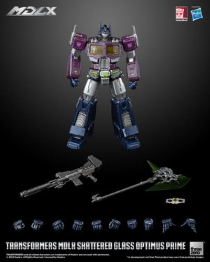 MDLX Shattered Glass Optimus Prime