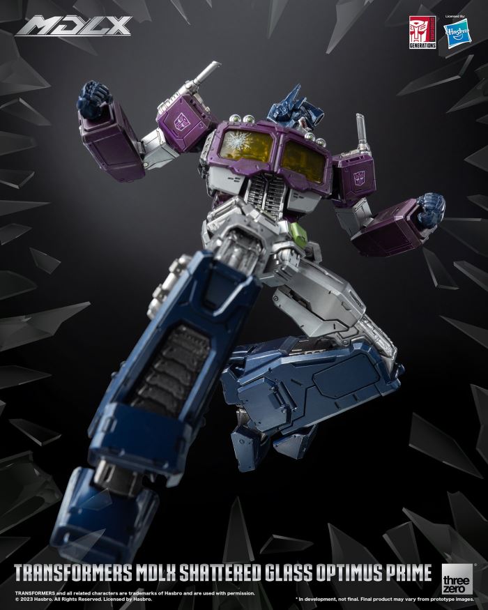MDLX Shattered Glass Optimus Prime
