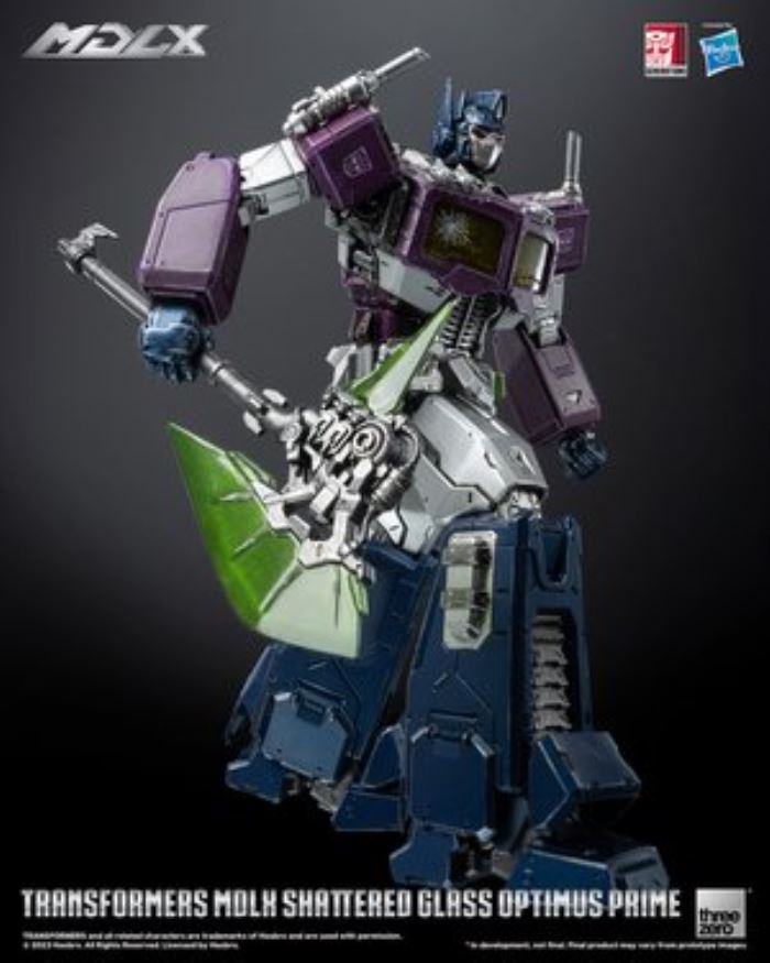 MDLX Shattered Glass Optimus Prime