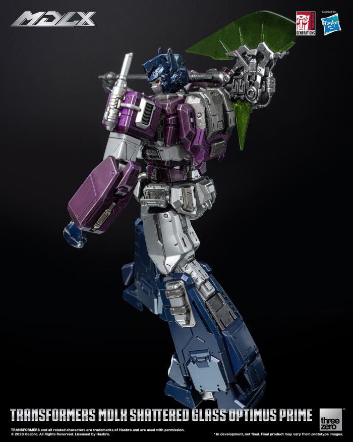 MDLX Shattered Glass Optimus Prime