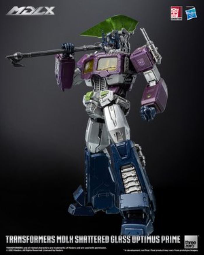 MDLX Shattered Glass Optimus Prime