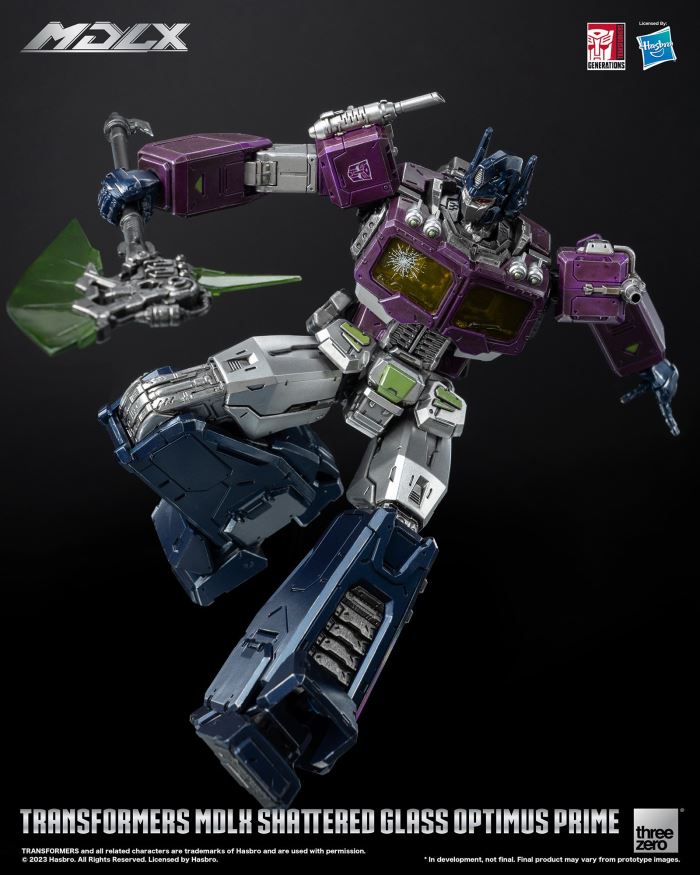 MDLX Shattered Glass Optimus Prime