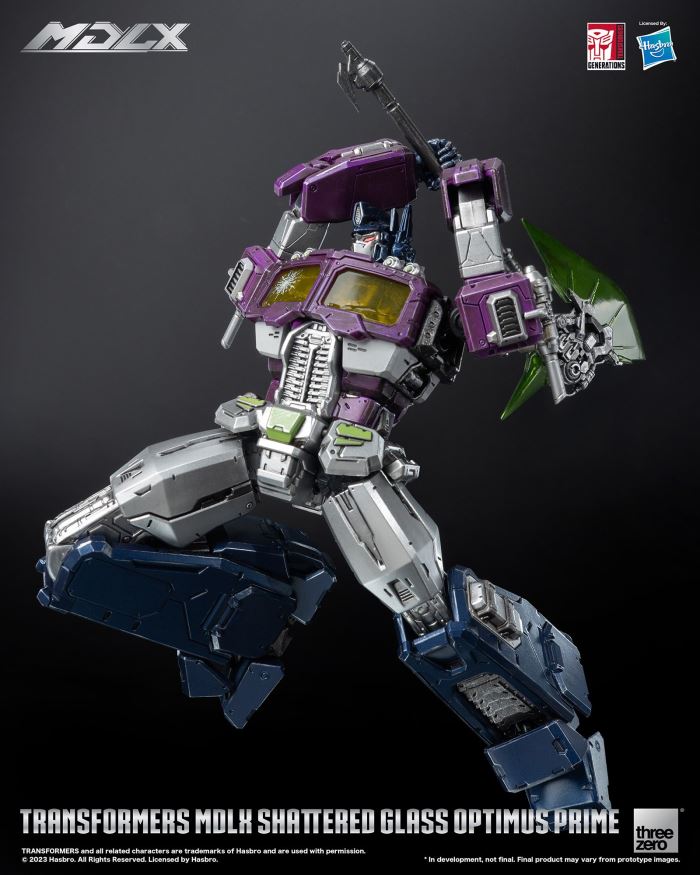 MDLX Shattered Glass Optimus Prime