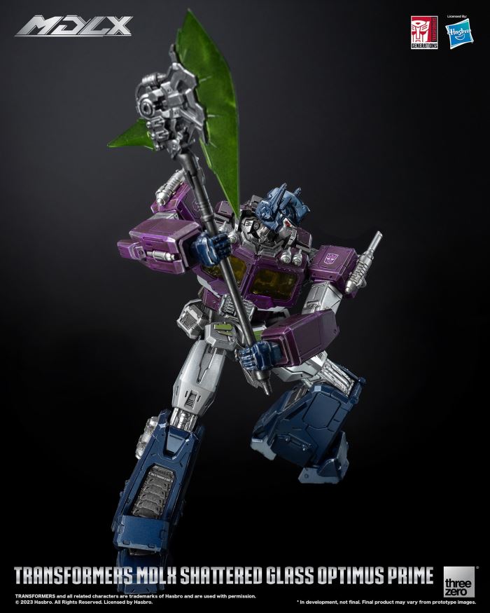 MDLX Shattered Glass Optimus Prime