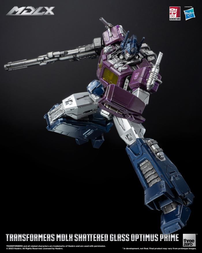 MDLX Shattered Glass Optimus Prime
