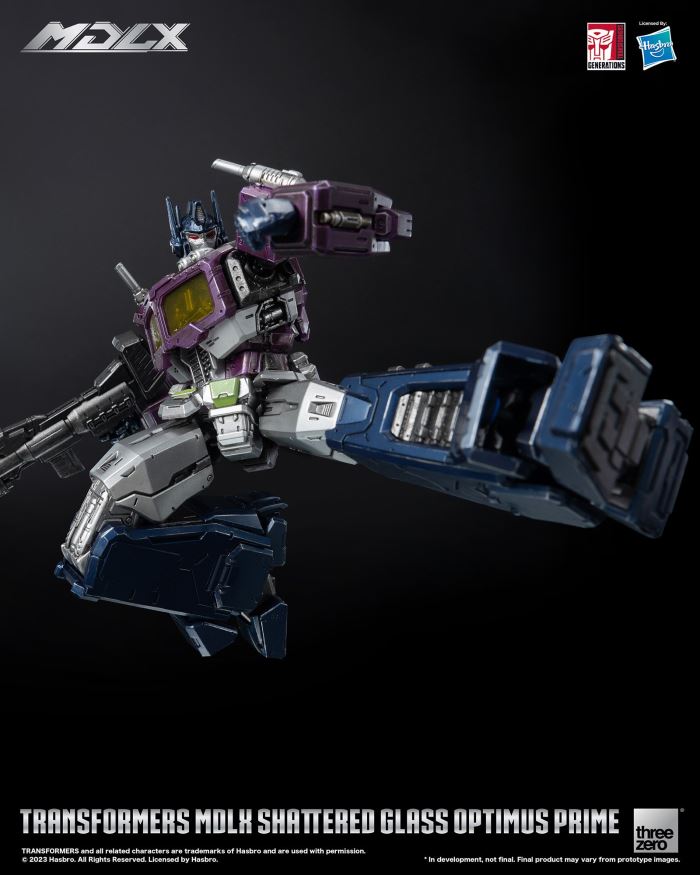 MDLX Shattered Glass Optimus Prime