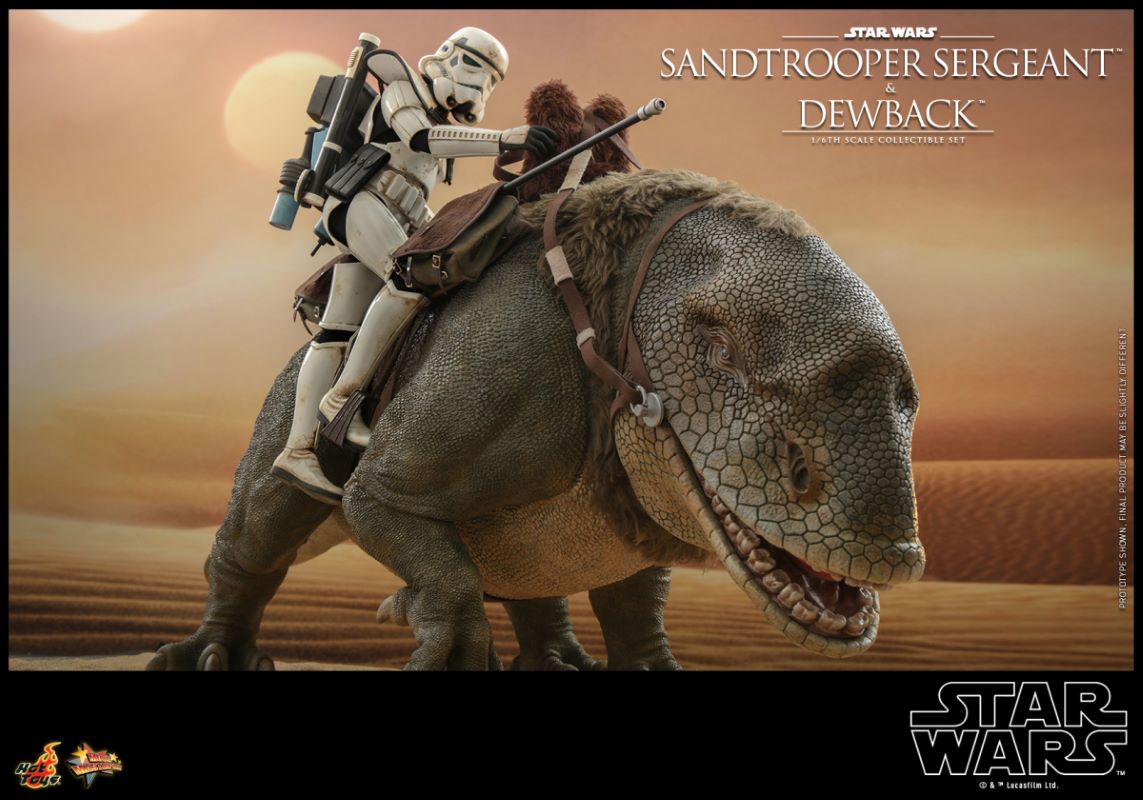 Sandtrooper Sergeant & Dewback - Star Wars Episode IV : A New Hope 1/6