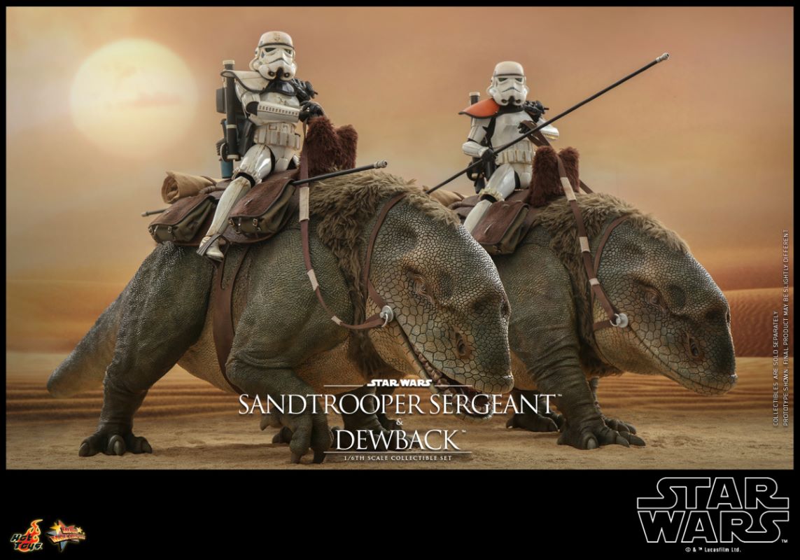 Sandtrooper Sergeant & Dewback - Star Wars Episode IV : A New Hope 1/6