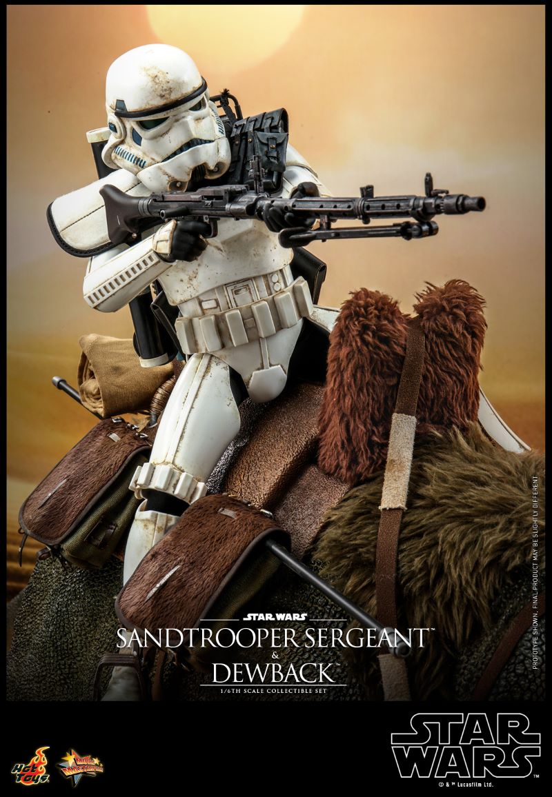 Sandtrooper Sergeant & Dewback - Star Wars Episode IV : A New Hope 1/6
