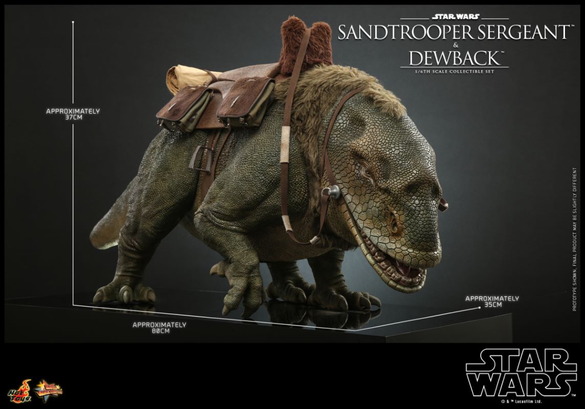 Sandtrooper Sergeant & Dewback - Star Wars Episode IV : A New Hope 1/6