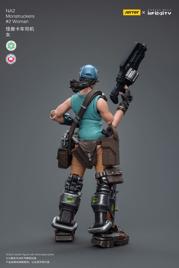 Monster Truck Driver/Harpoon Icebreaker/Wildcat Multifunctional Tactical Unit Duo 1/18