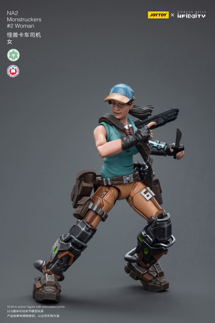 Monster Truck Driver/Harpoon Icebreaker/Wildcat Multifunctional Tactical Unit Duo 1/18