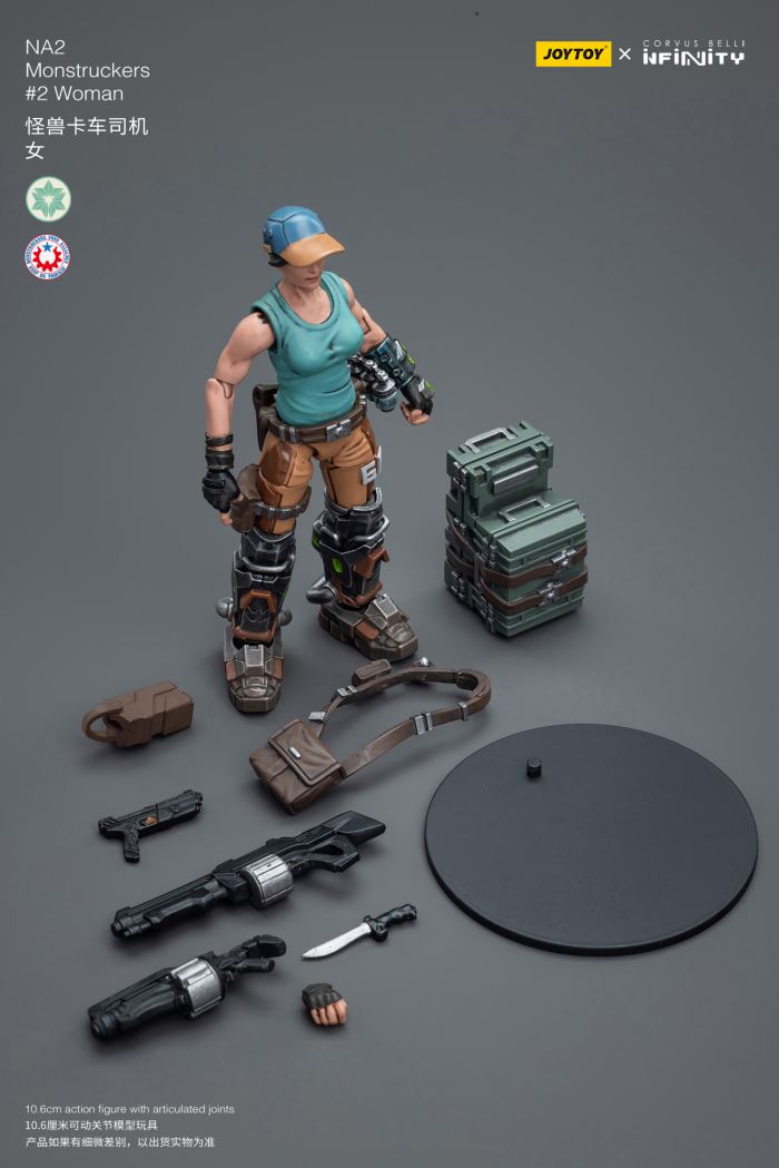 Monster Truck Driver/Harpoon Icebreaker/Wildcat Multifunctional Tactical Unit Duo 1/18