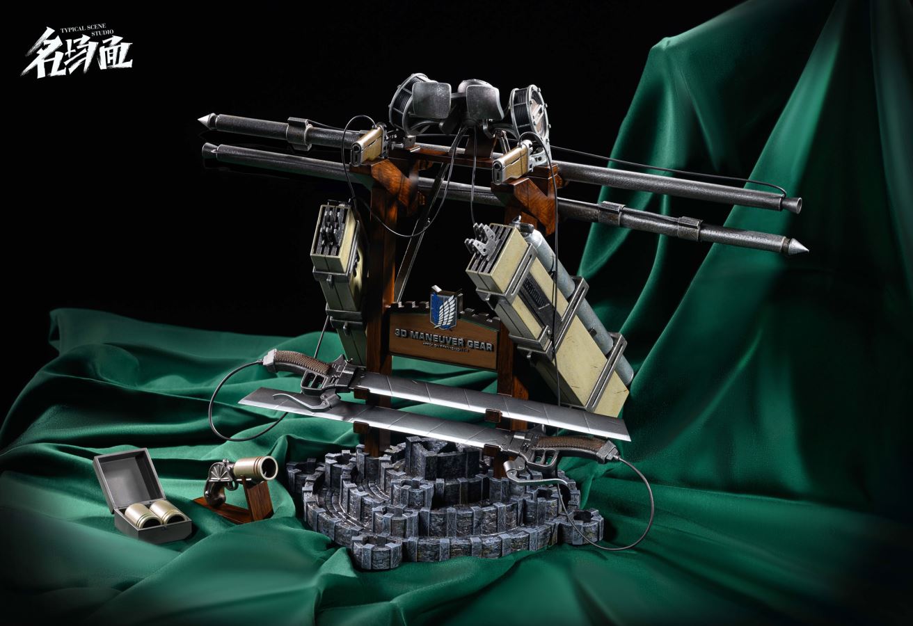 Vertical Maneuvering Equipment & The Legions Badges & The Walls Badges - Attack On Titan