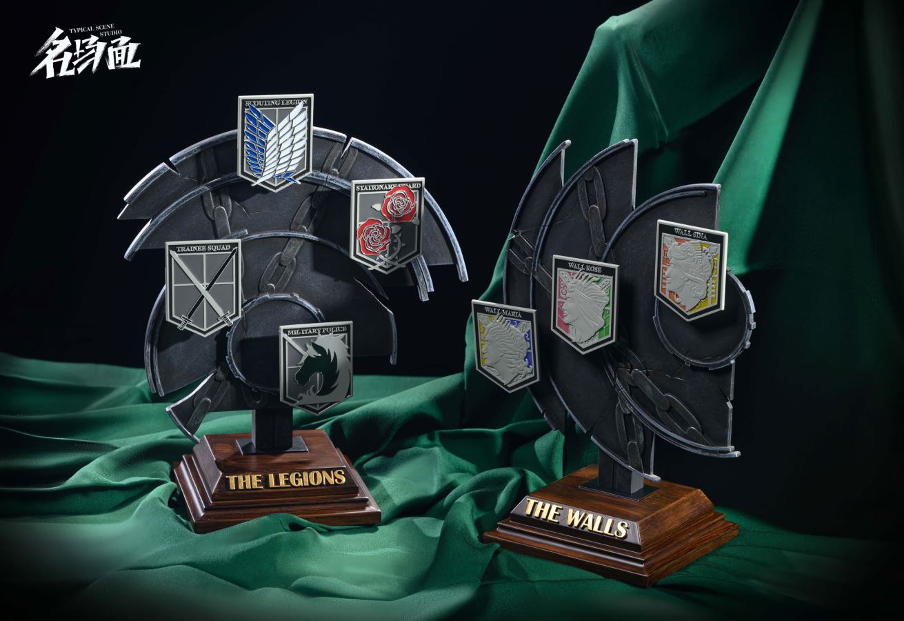 Vertical Maneuvering Equipment & The Legions Badges & The Walls Badges - Attack On Titan