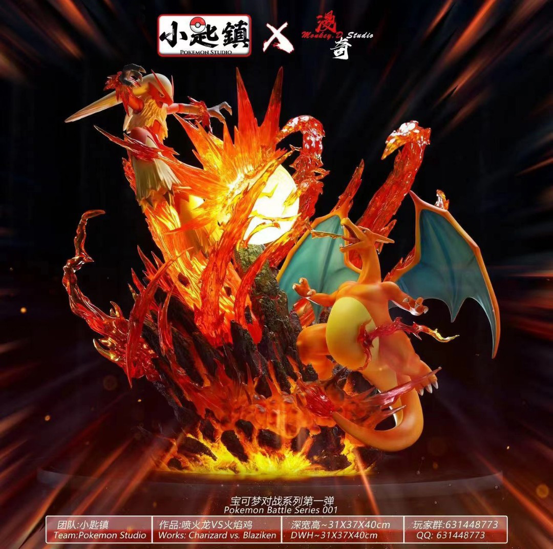 Charizard VS Blaziken - Pokemon 
