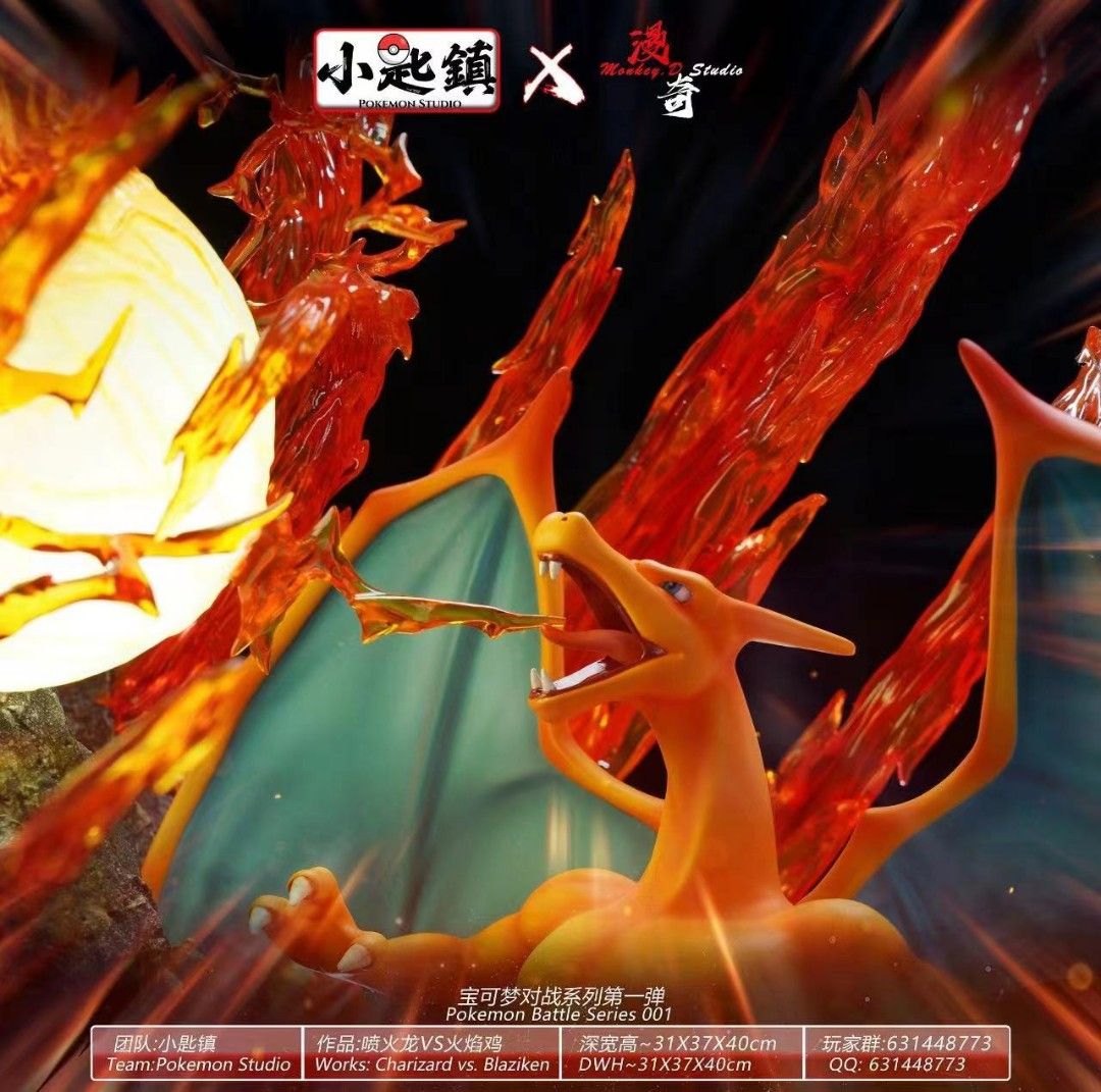 Charizard VS Blaziken - Pokemon 