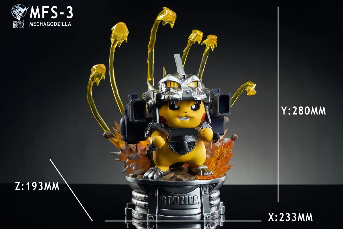 Mecha Godzilla Pikachu - Pokemon