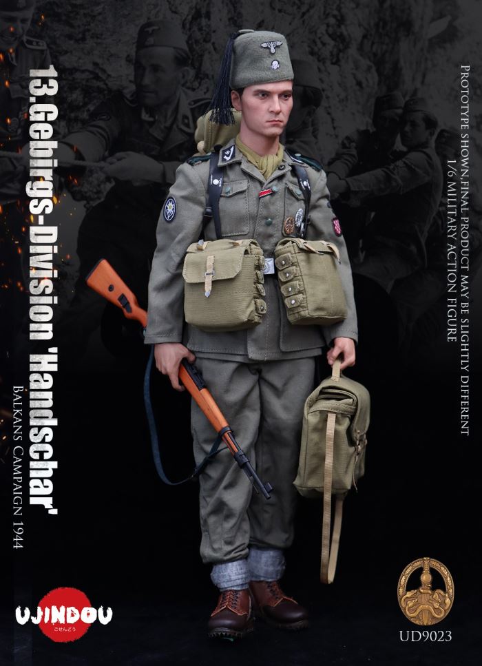 World War II - 13th Holy Knife Mountain Division Assault Engineer - Balkan 1944