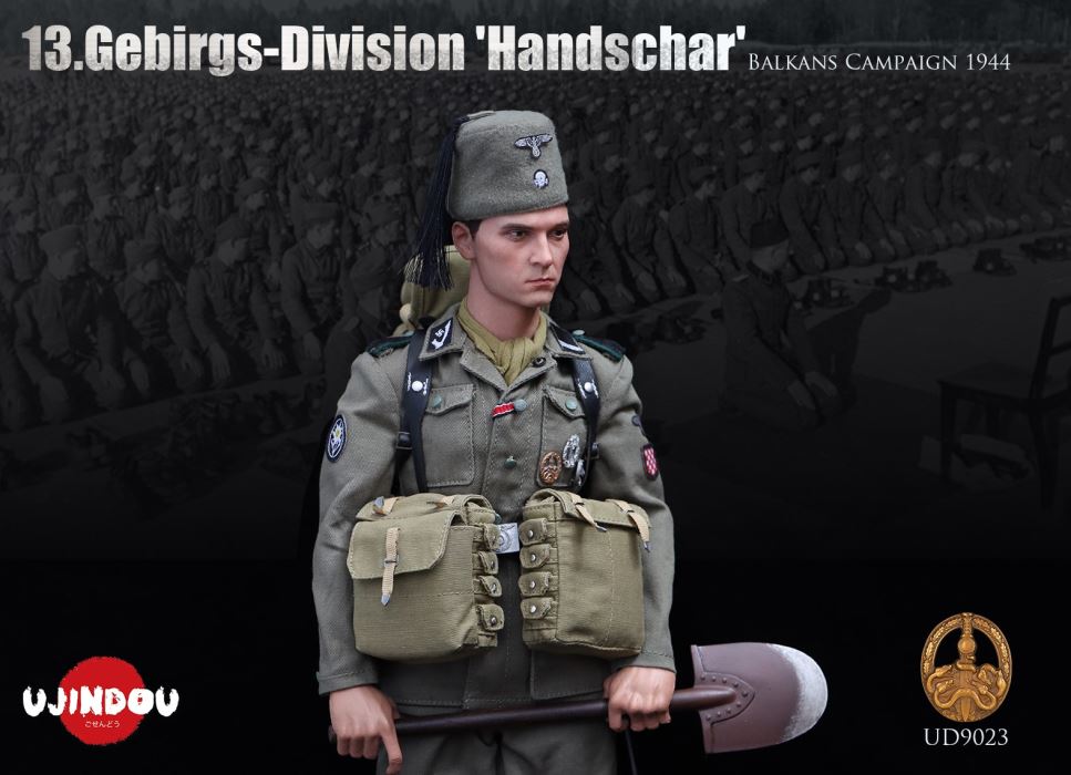 World War II - 13th Holy Knife Mountain Division Assault Engineer - Balkan 1944