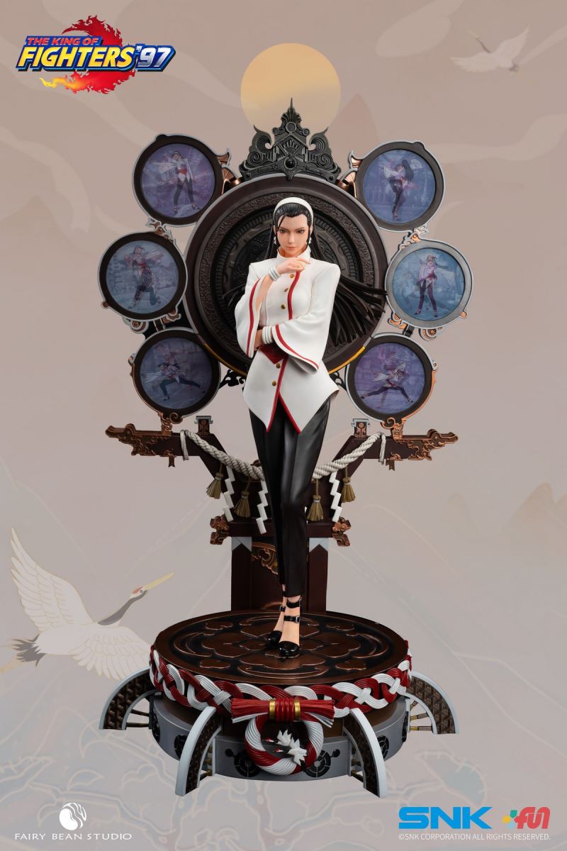 The King of Fighters '97 statue of Kagura Chizuru