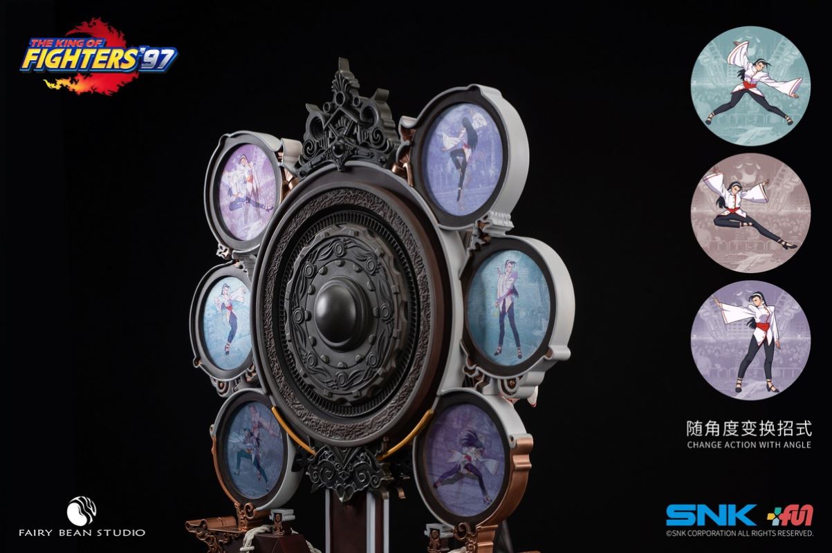 The King of Fighters '97 statue of Kagura Chizuru