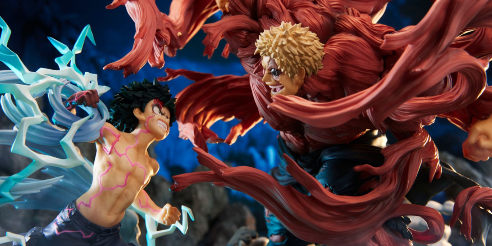 My Hero Academia Super Situation Figure Izuku Midoriya vs. Muscular