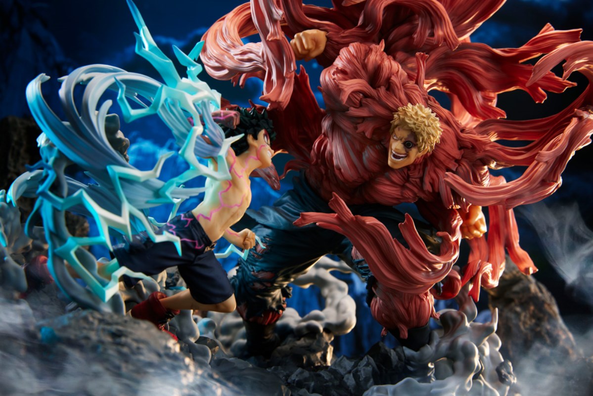 My Hero Academia Super Situation Figure Izuku Midoriya vs. Muscular