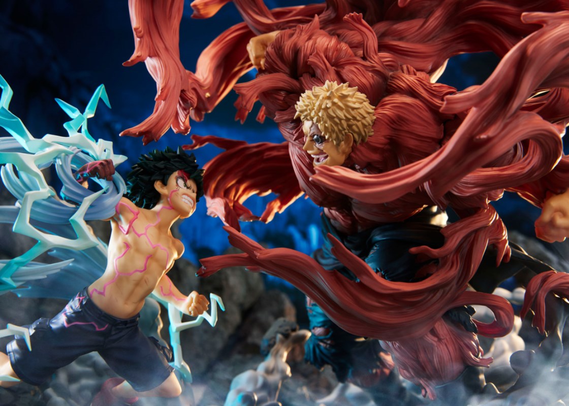My Hero Academia Super Situation Figure Izuku Midoriya vs. Muscular