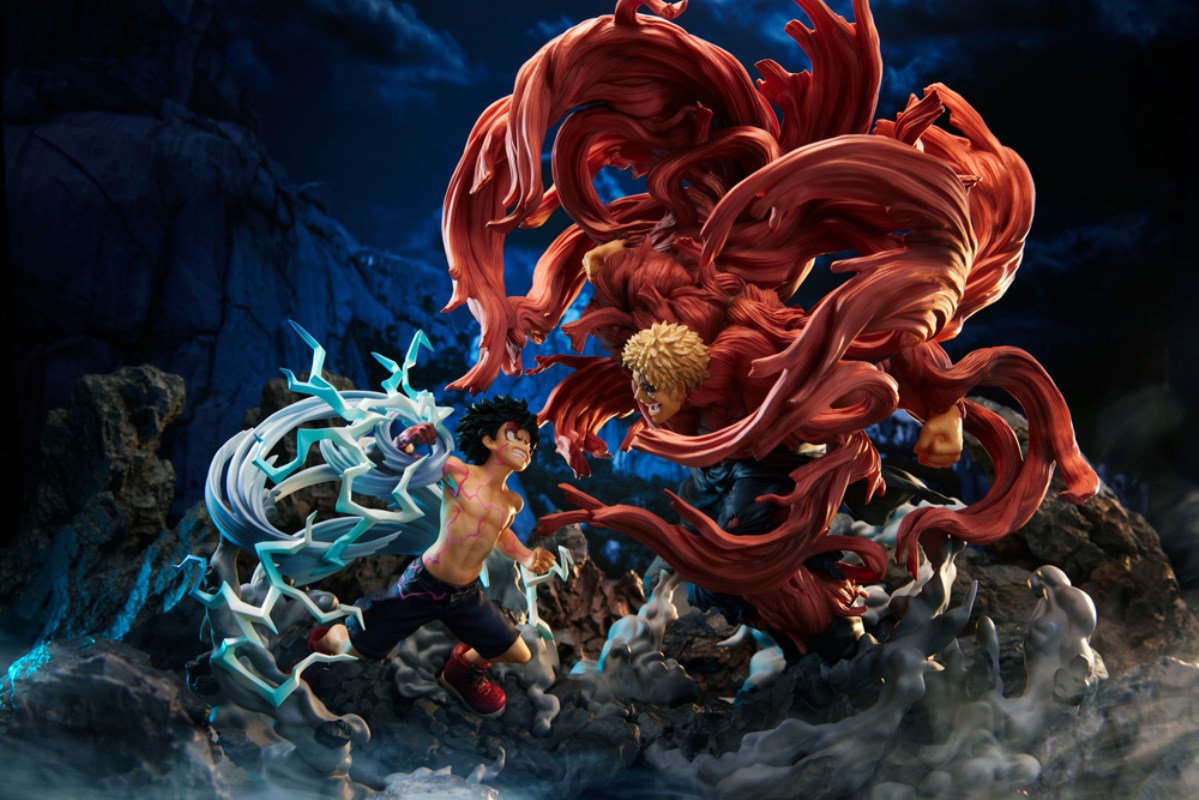 My Hero Academia Super Situation Figure Izuku Midoriya vs. Muscular