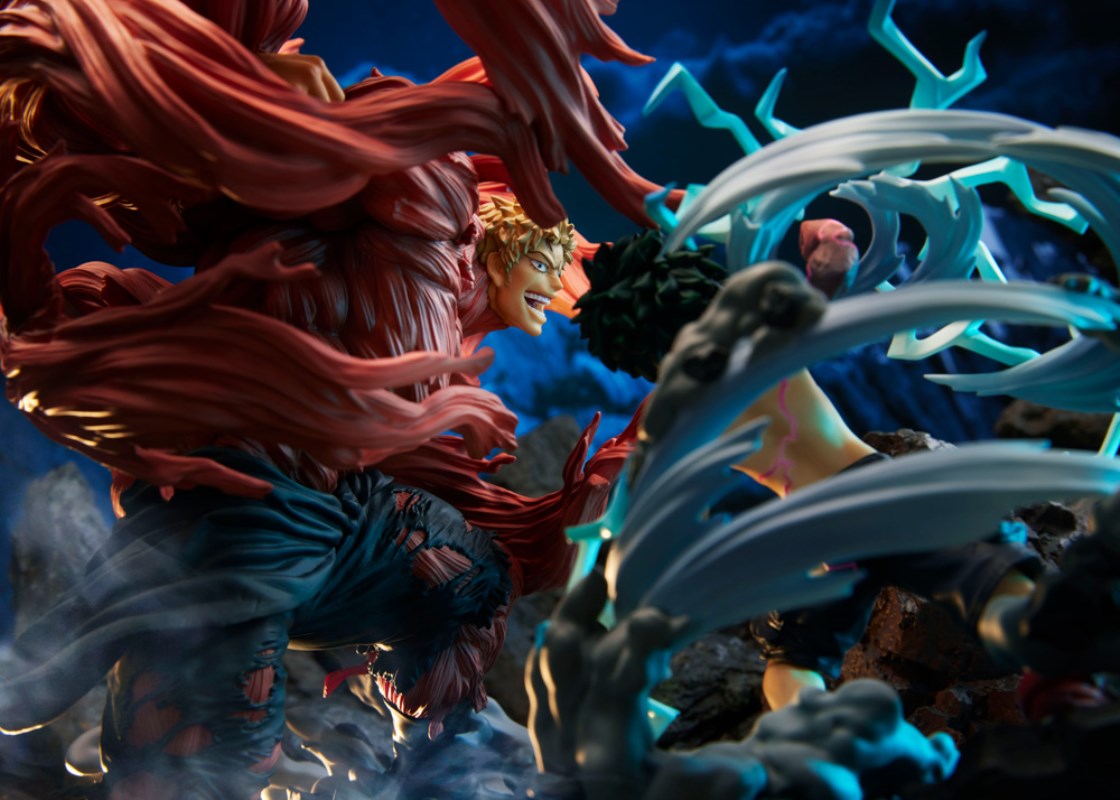 My Hero Academia Super Situation Figure Izuku Midoriya vs. Muscular