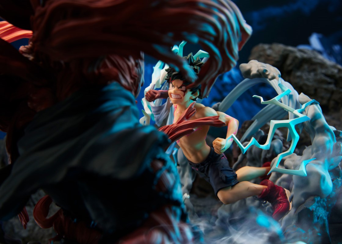 My Hero Academia Super Situation Figure Izuku Midoriya vs. Muscular