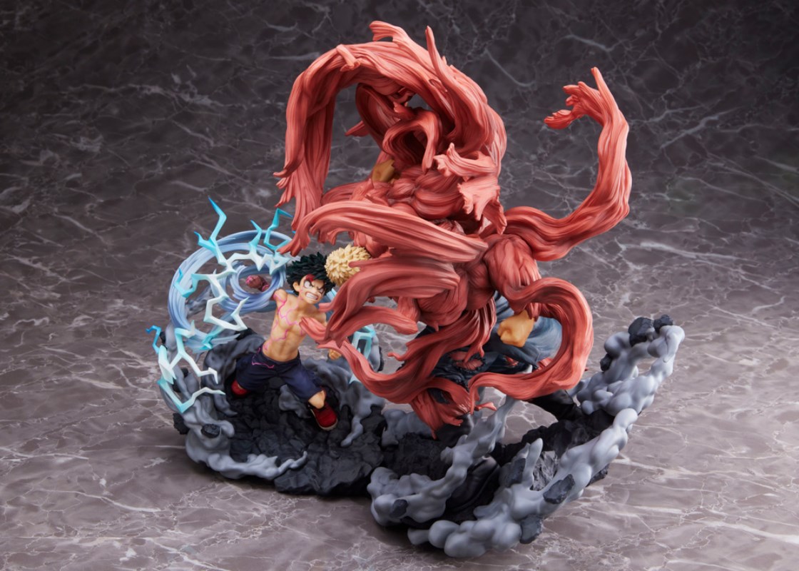 My Hero Academia Super Situation Figure Izuku Midoriya vs. Muscular