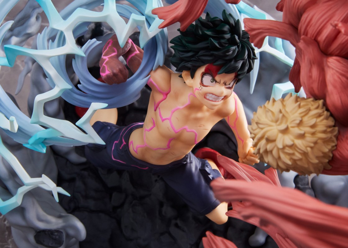 My Hero Academia Super Situation Figure Izuku Midoriya vs. Muscular