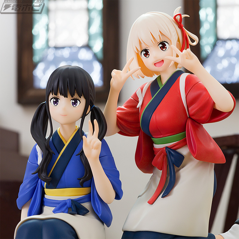 Licorice Recoil Chokonose Senzoku Nishiki & Takina Inoue