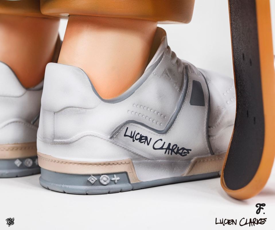 Skateboarder Lucien Clarke