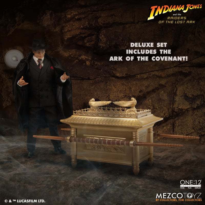 ONE:12 COLLECTIVE Major Toht and Ark of the Covenant Deluxe Boxed Set